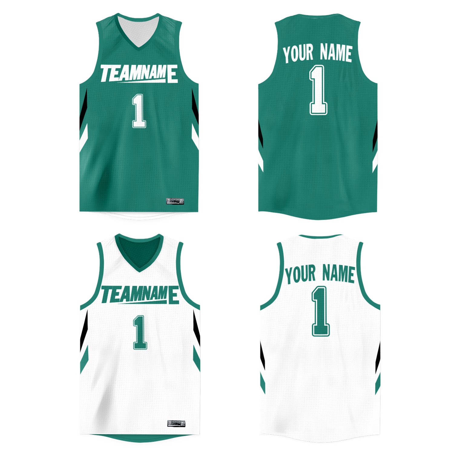 reversible basketball practice jerseys