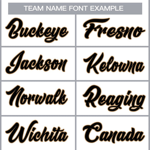 custom mens baseball team jersey shirt name font example
