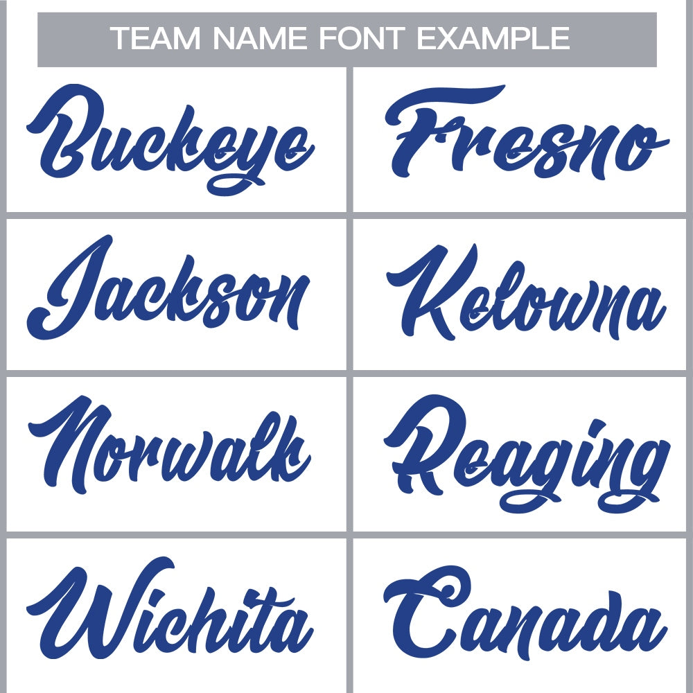custom baseball uniforms team name font example