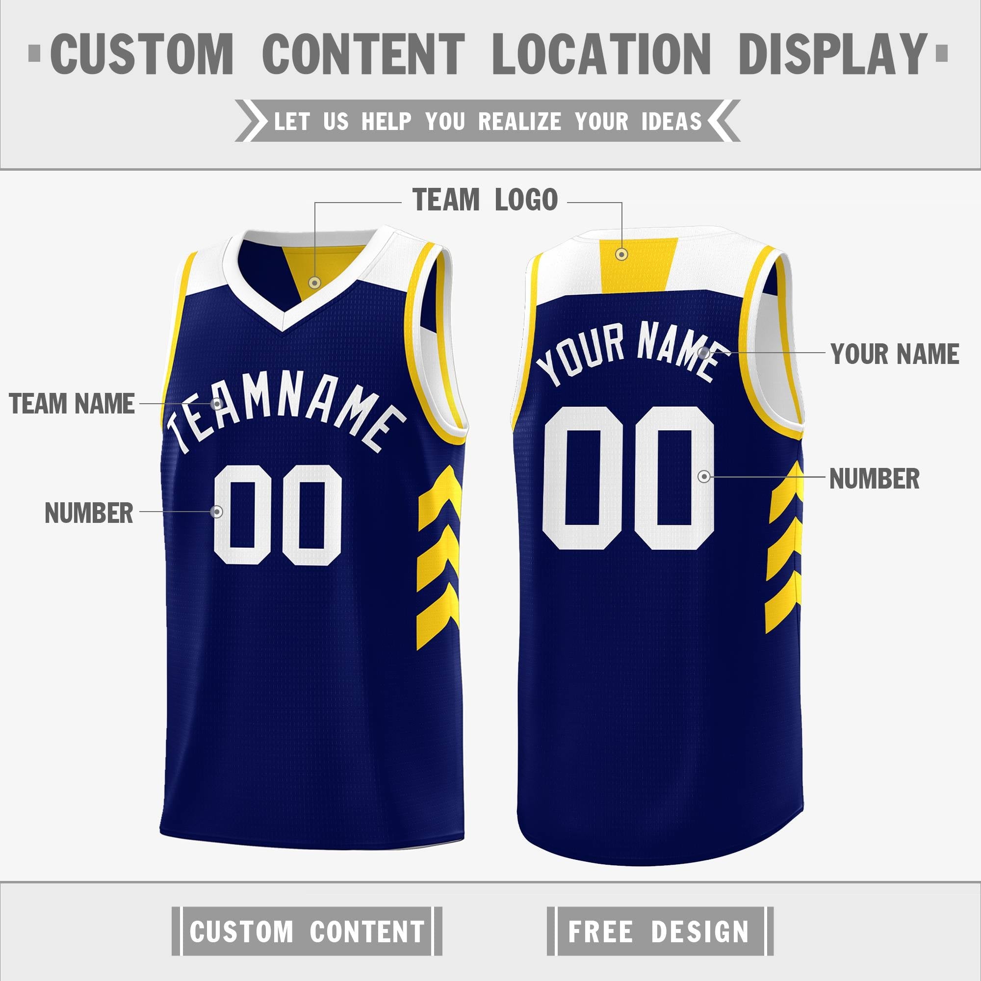 two sides basketball jersey
