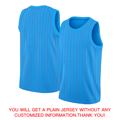 Custom Blue Red-White Stripe Fashion Tops Fashion Sportwear Basketball Jersey