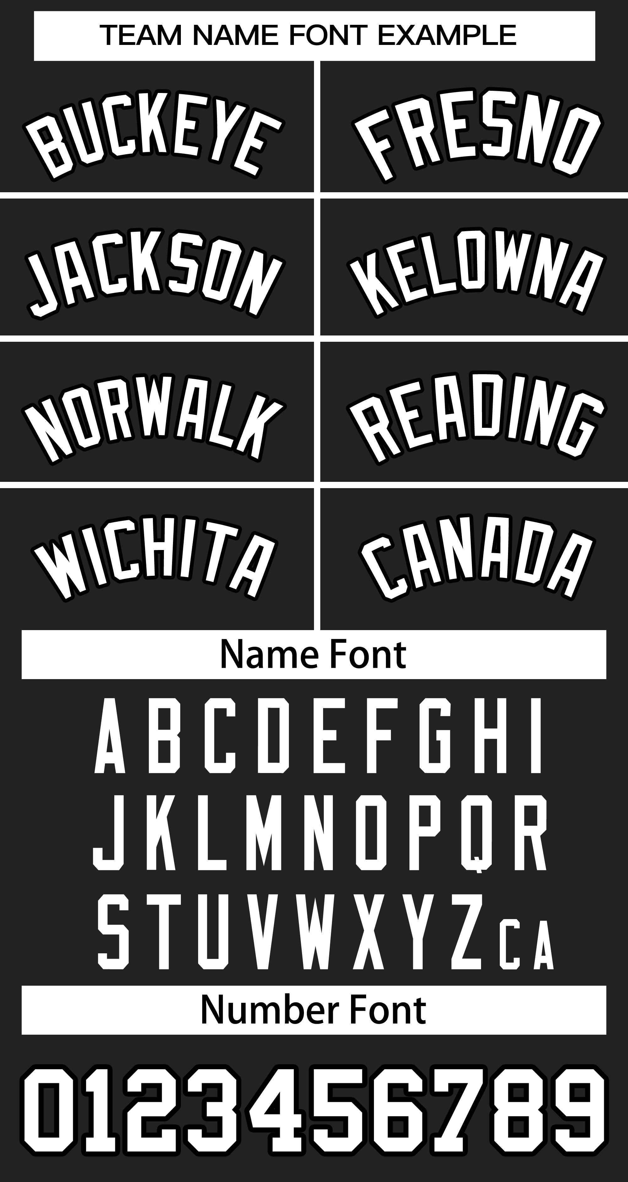 Baseball Jersey Font