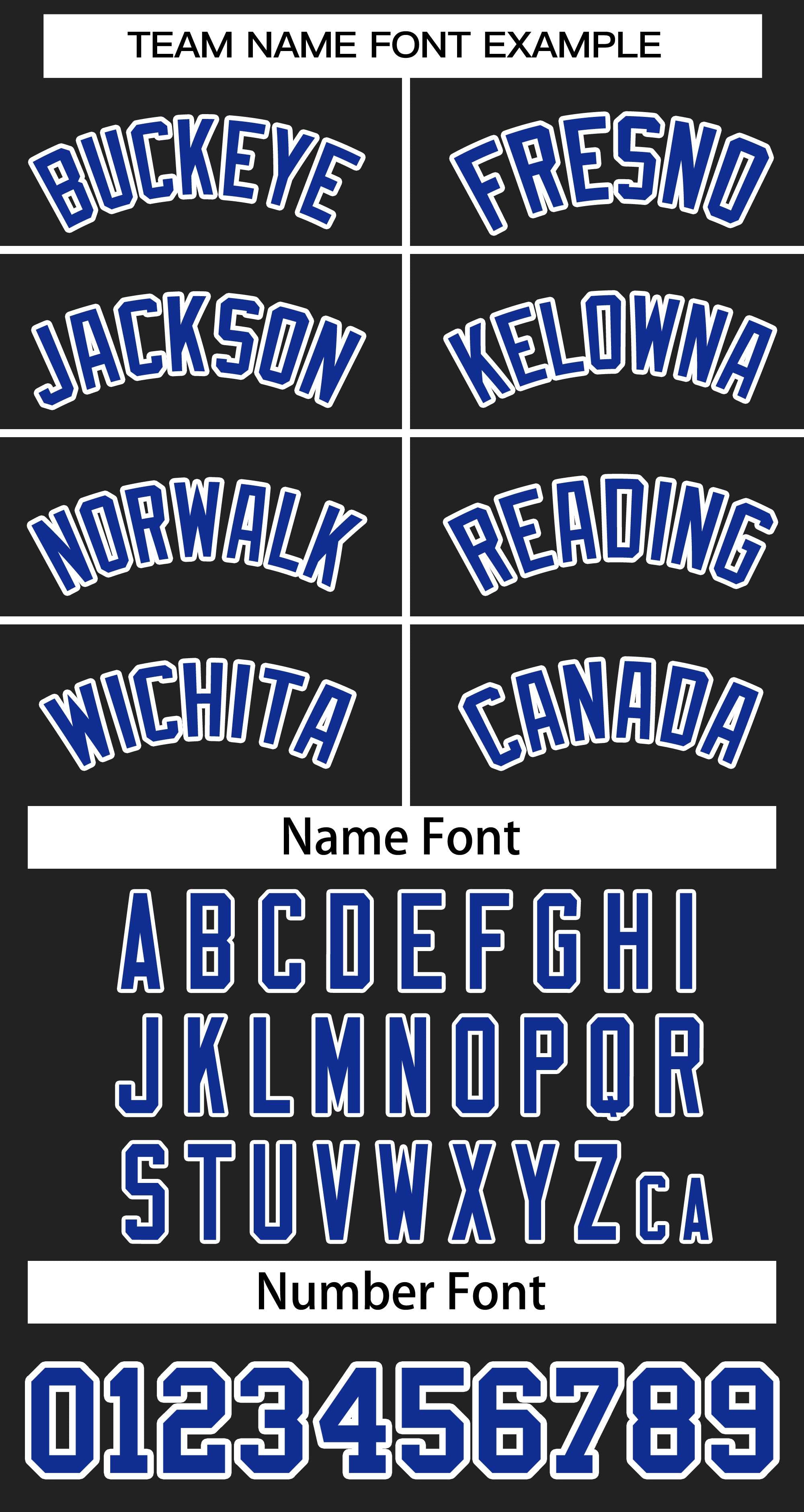 Baseball Jersey Font