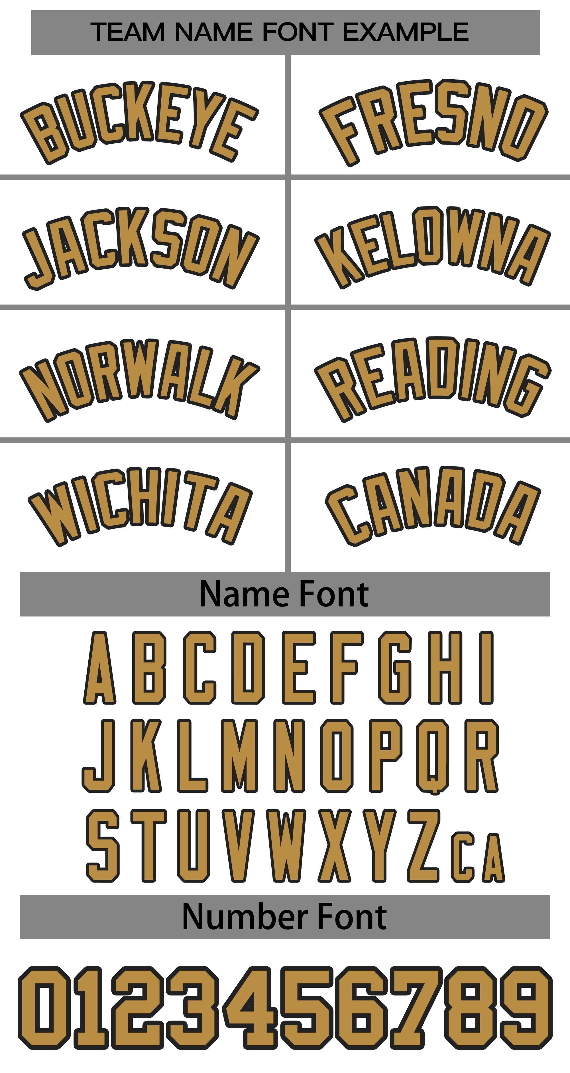 Baseball Jersey Font