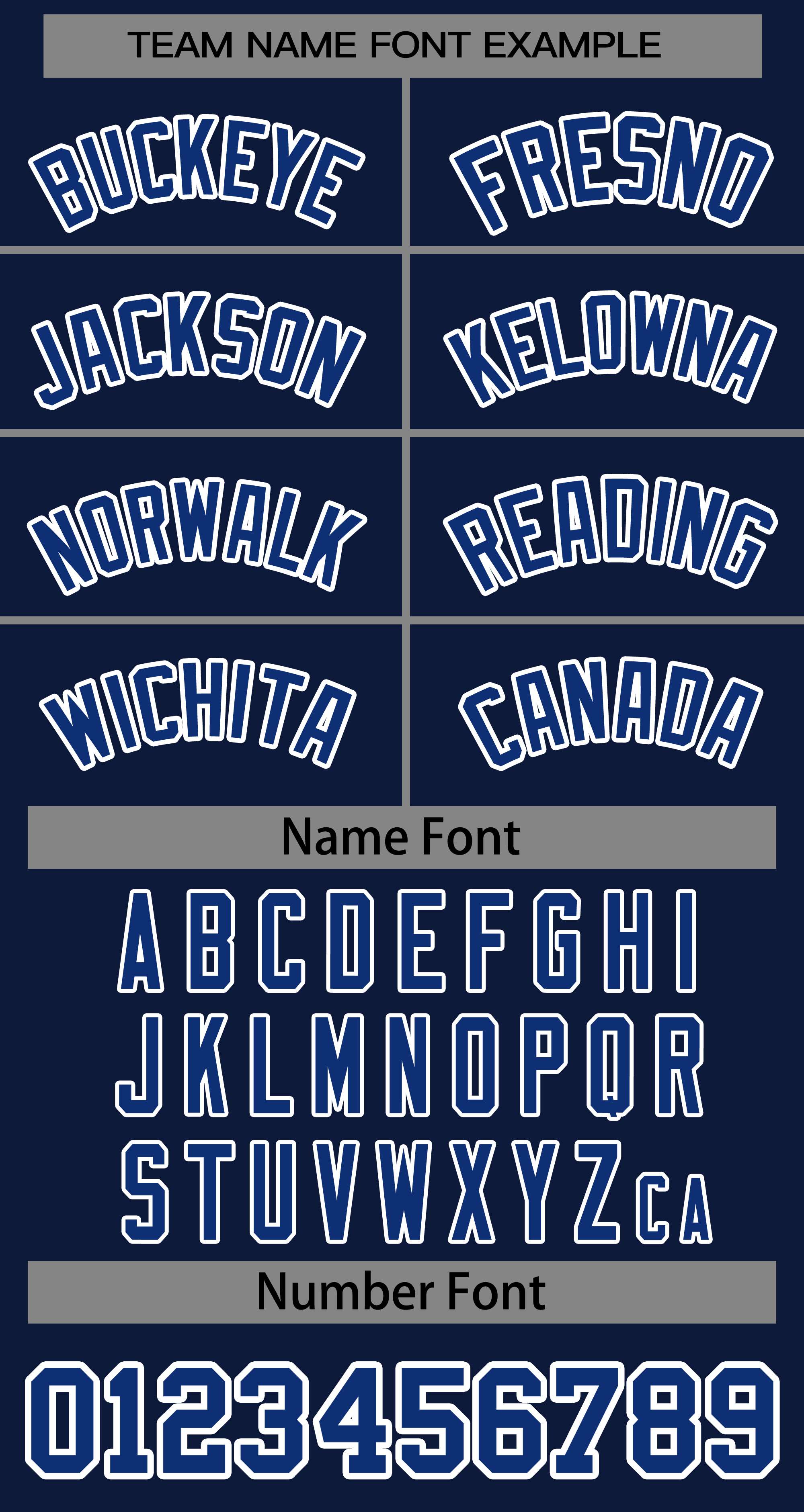 Baseball Jersey Font