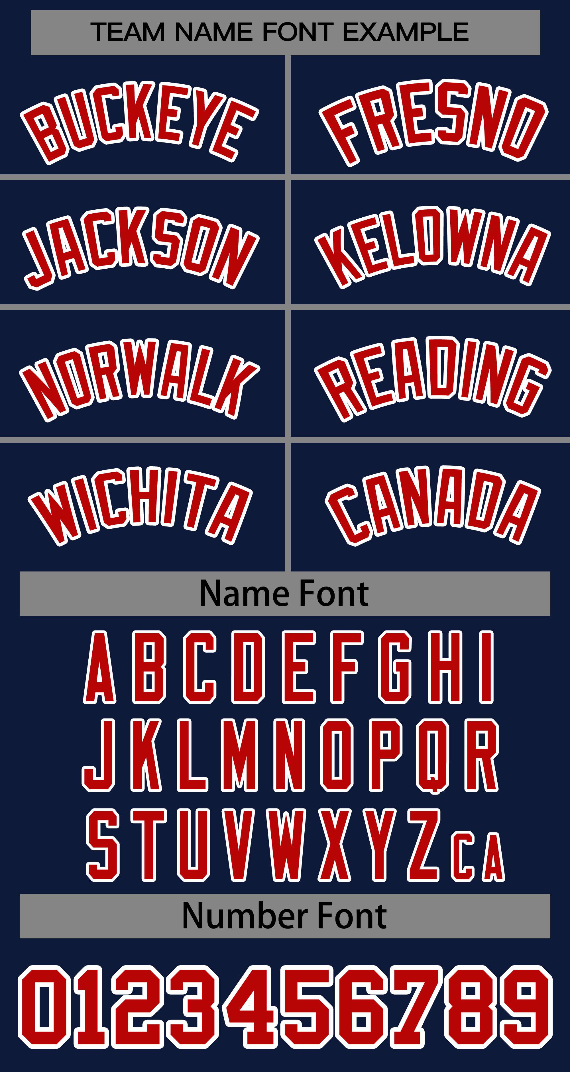 Baseball Jersey Font