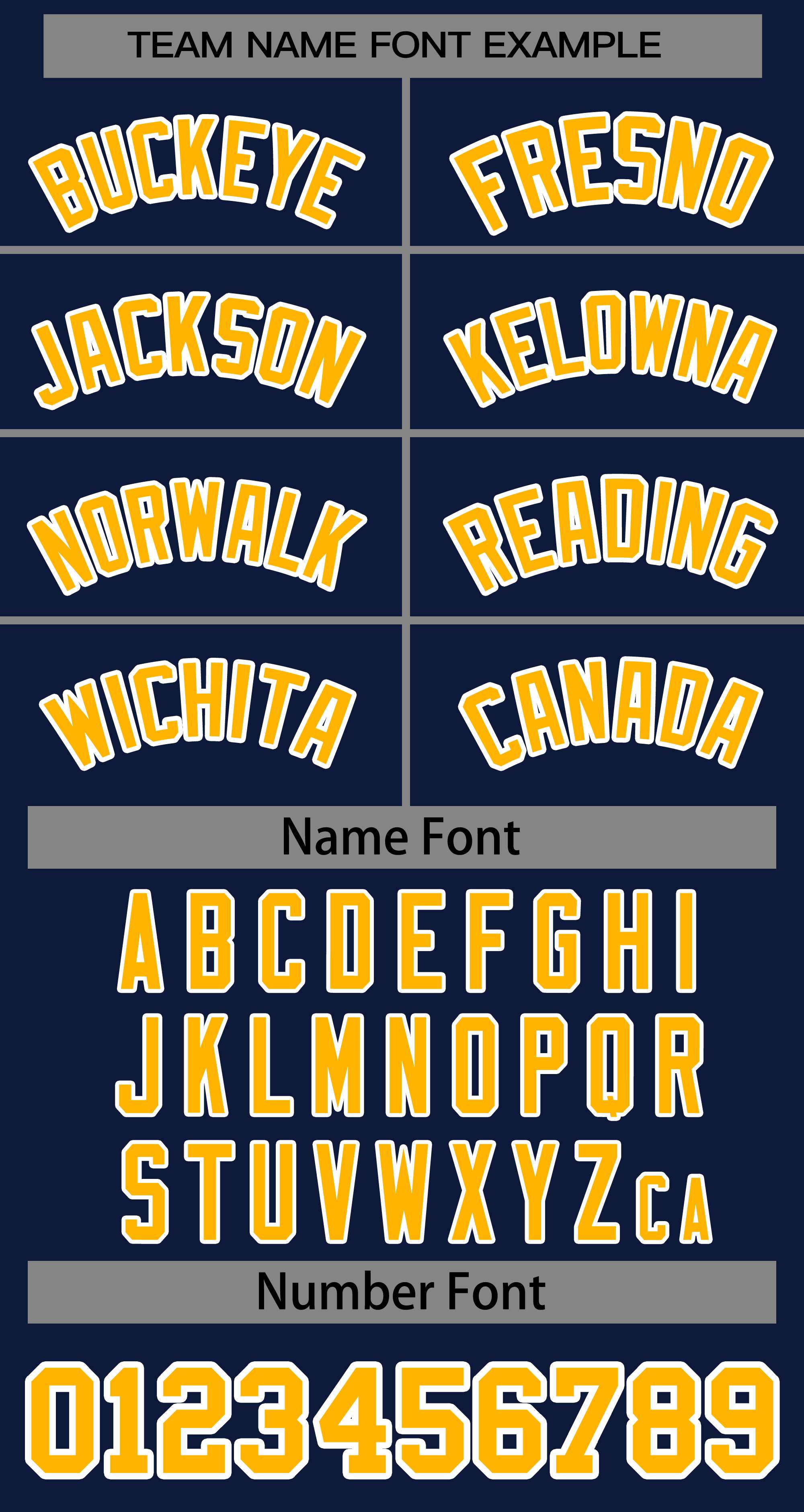 Baseball Jersey Font