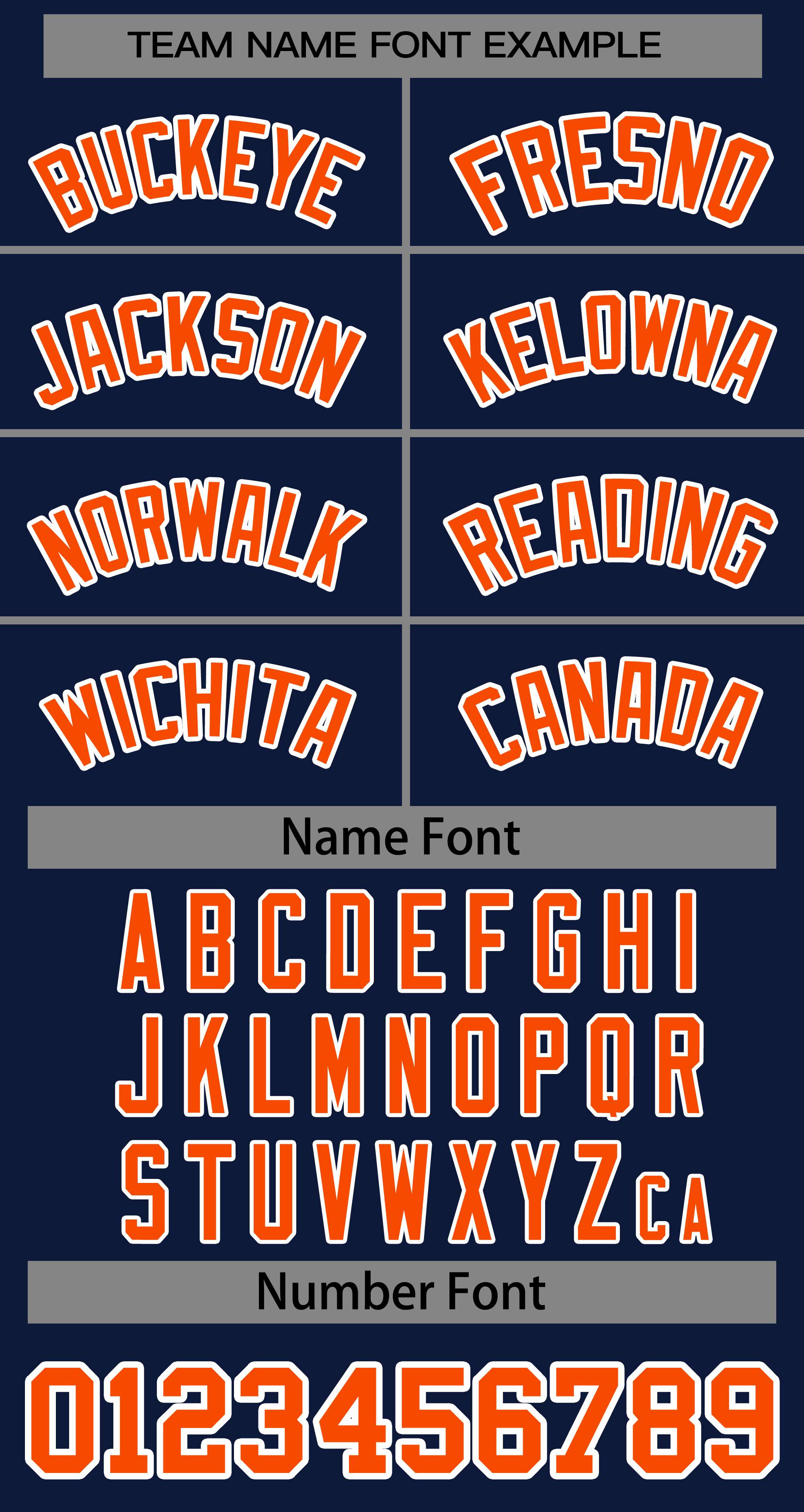 Baseball Jersey Font