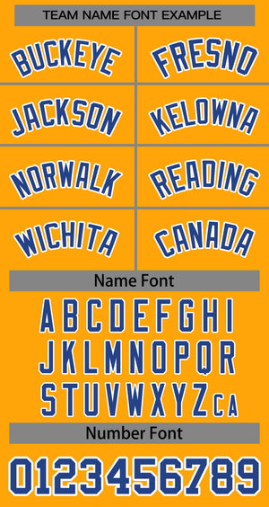 Baseball Jersey Font