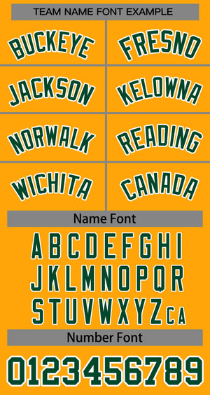 Baseball Jersey Font