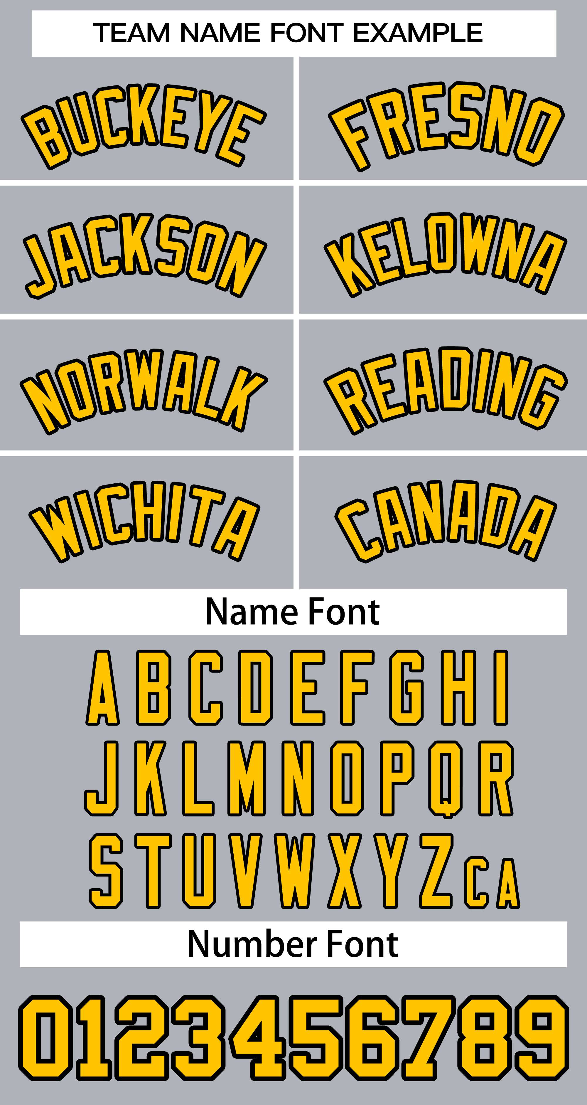 Baseball Jersey Font