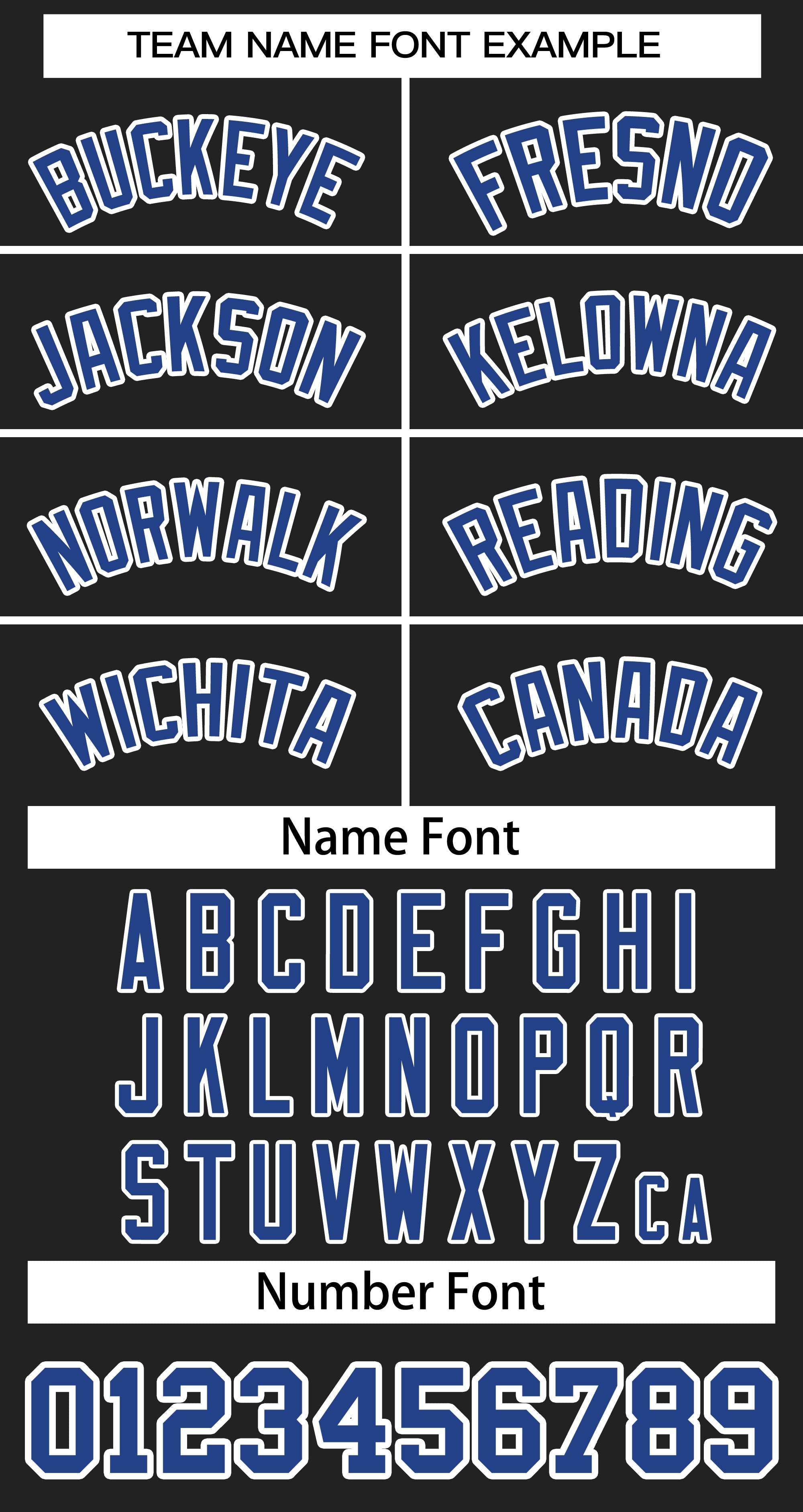 Baseball Jersey Font