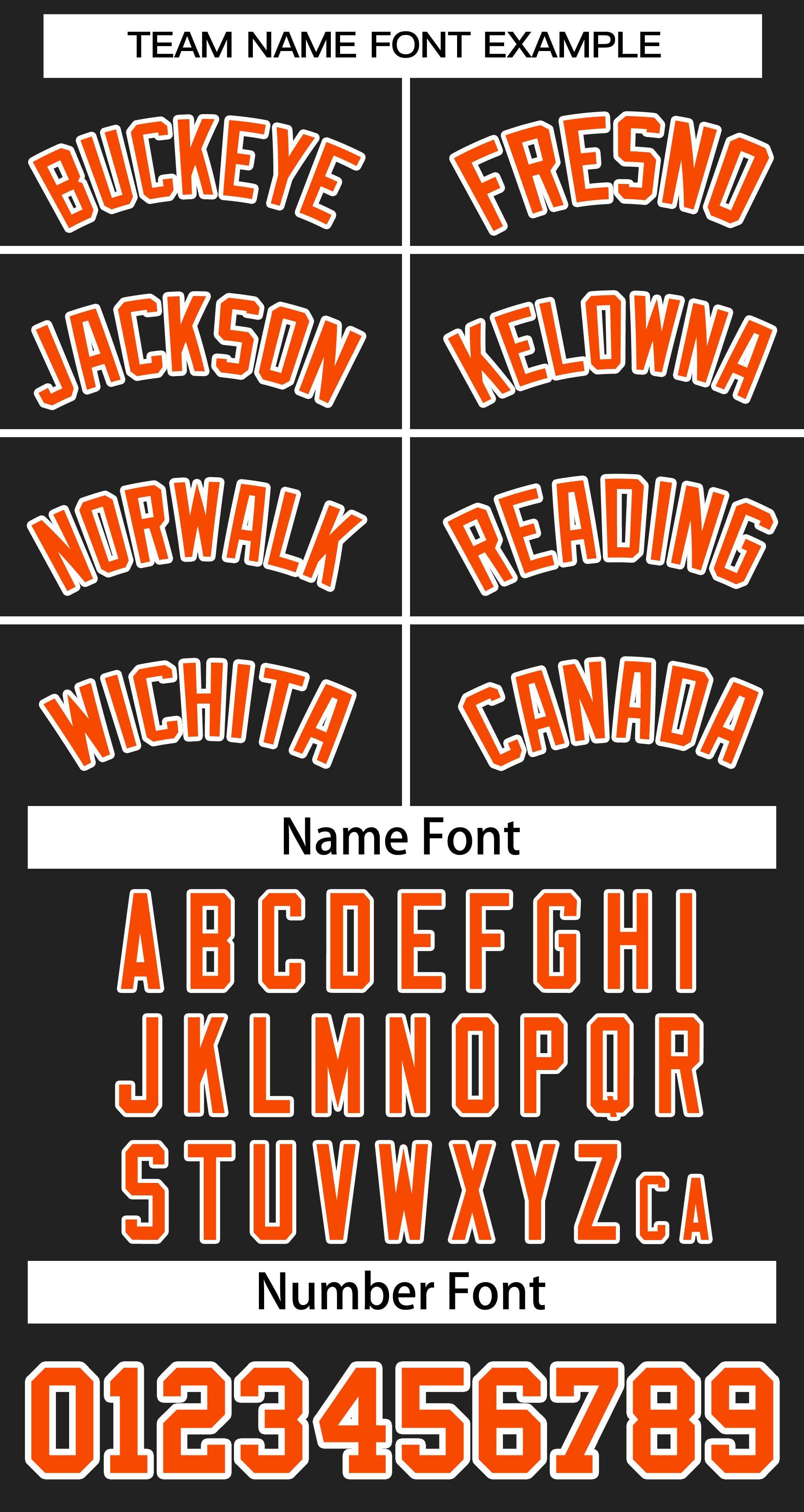 Baseball Jersey Font