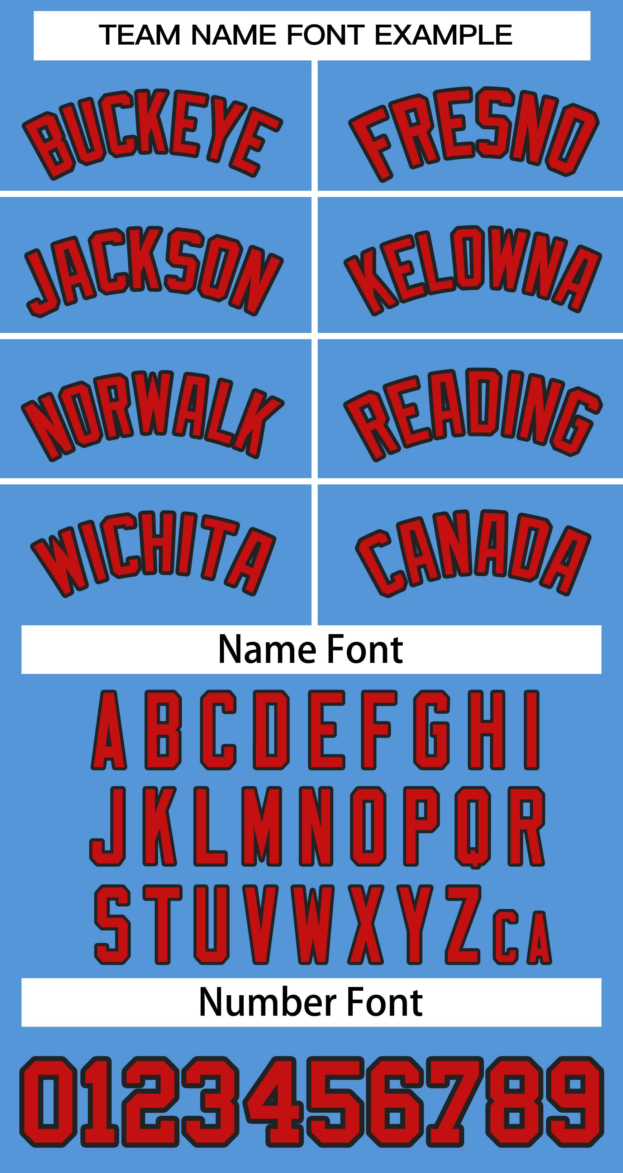 Baseball Jersey Font