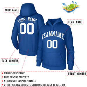 Custom Classic Style Hoodie Fashion Royal Athletic Pullover Sweatshirt