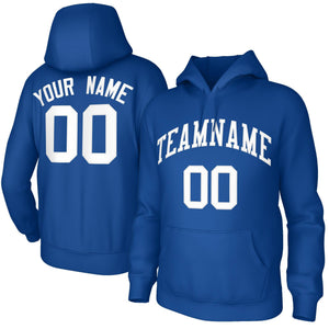 Custom Classic Style Hoodie Fashion Royal Athletic Pullover Sweatshirt