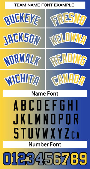 Baseball Jersey Font