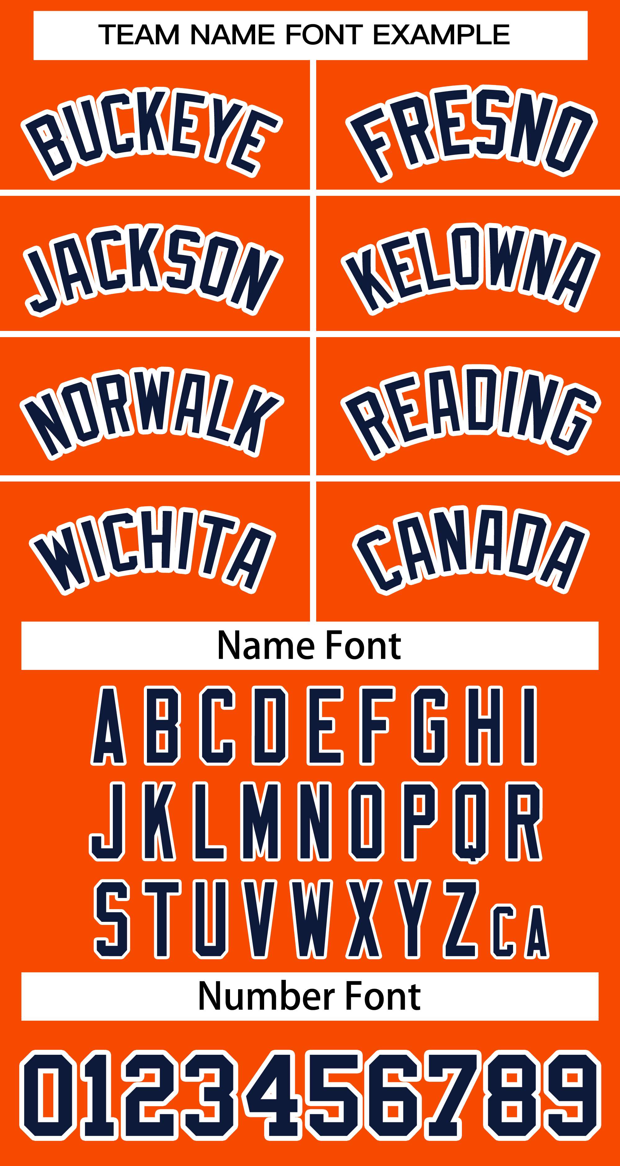 Baseball Jersey Font