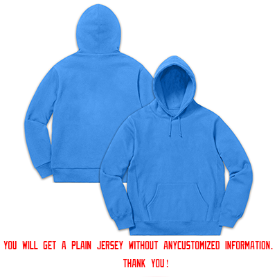 Custom Light Blue Navy-White Classic Style Sweatshirt Fashion Hoodie Uniform