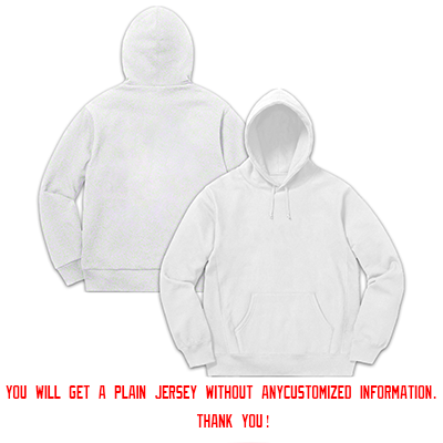 Custom White Classic Style Sweatshirt Fashion Hoodie Uniform