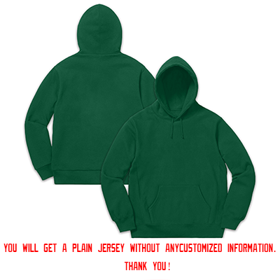 Custom Green Sport Classic Style Sweatshirt Fashion Hoodie Uniform