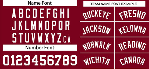 Custom Crimson Classic Style Personalized Authentic Pullover Baseball Jersey