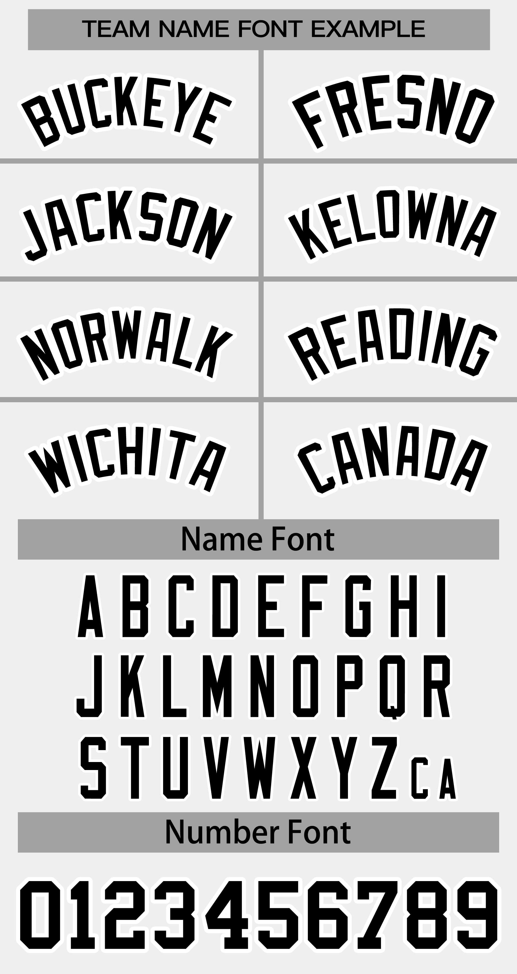 Baseball Jersey Font