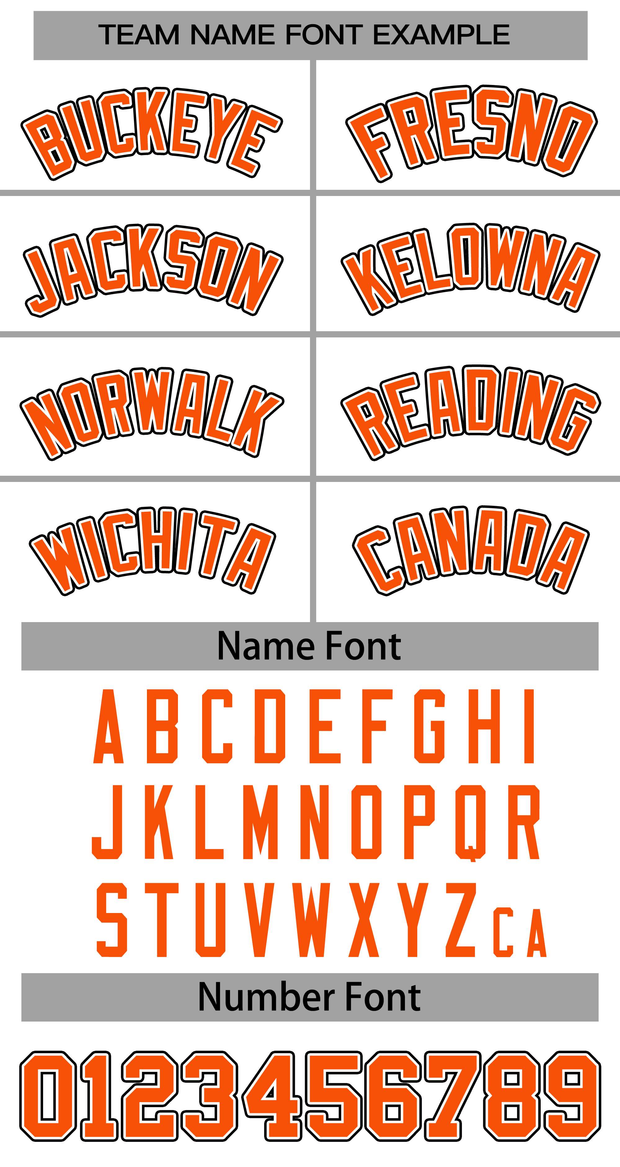 Baseball Jersey Font