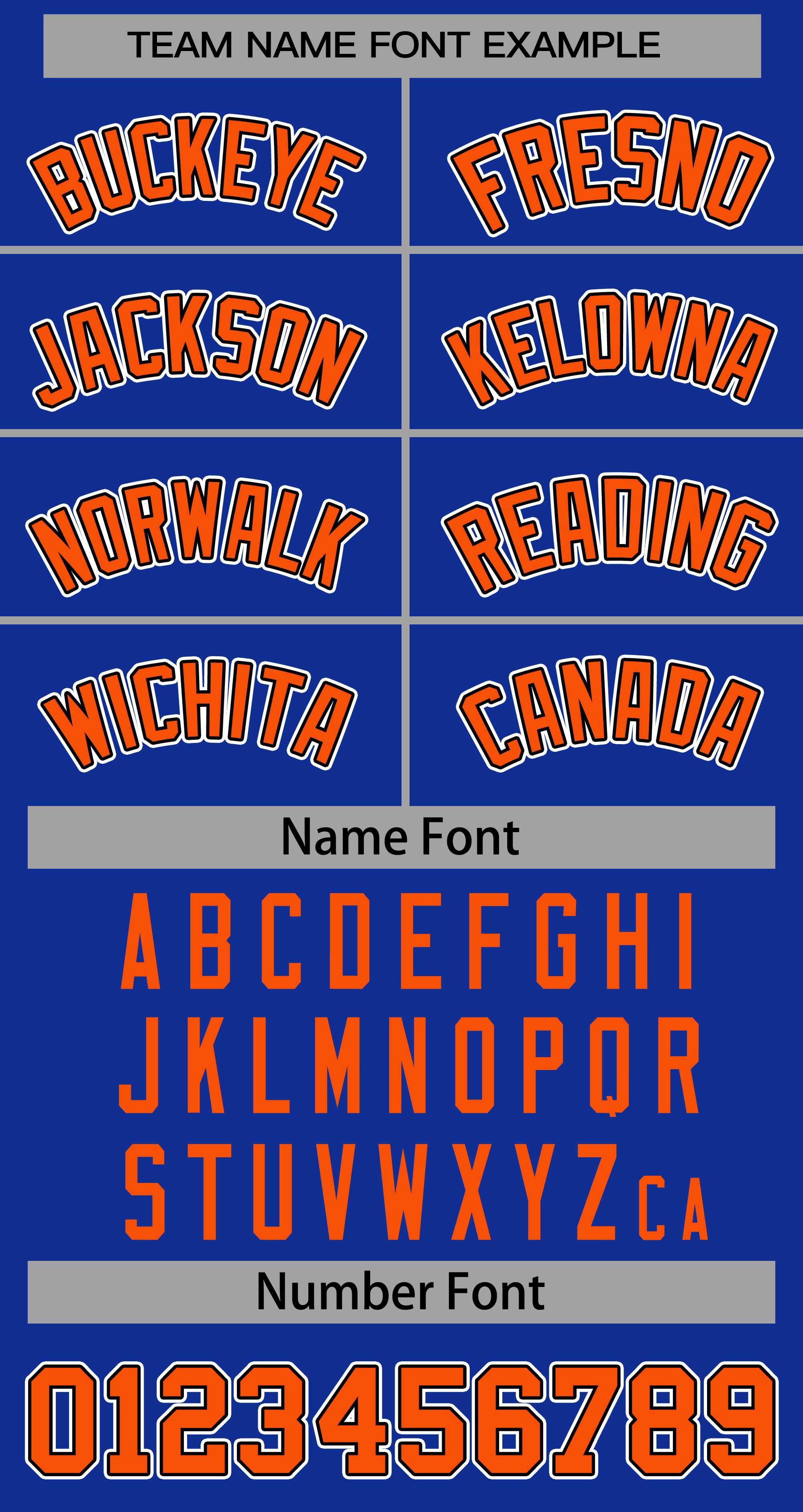 Baseball Jersey Font