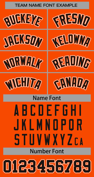 Baseball Jersey Font