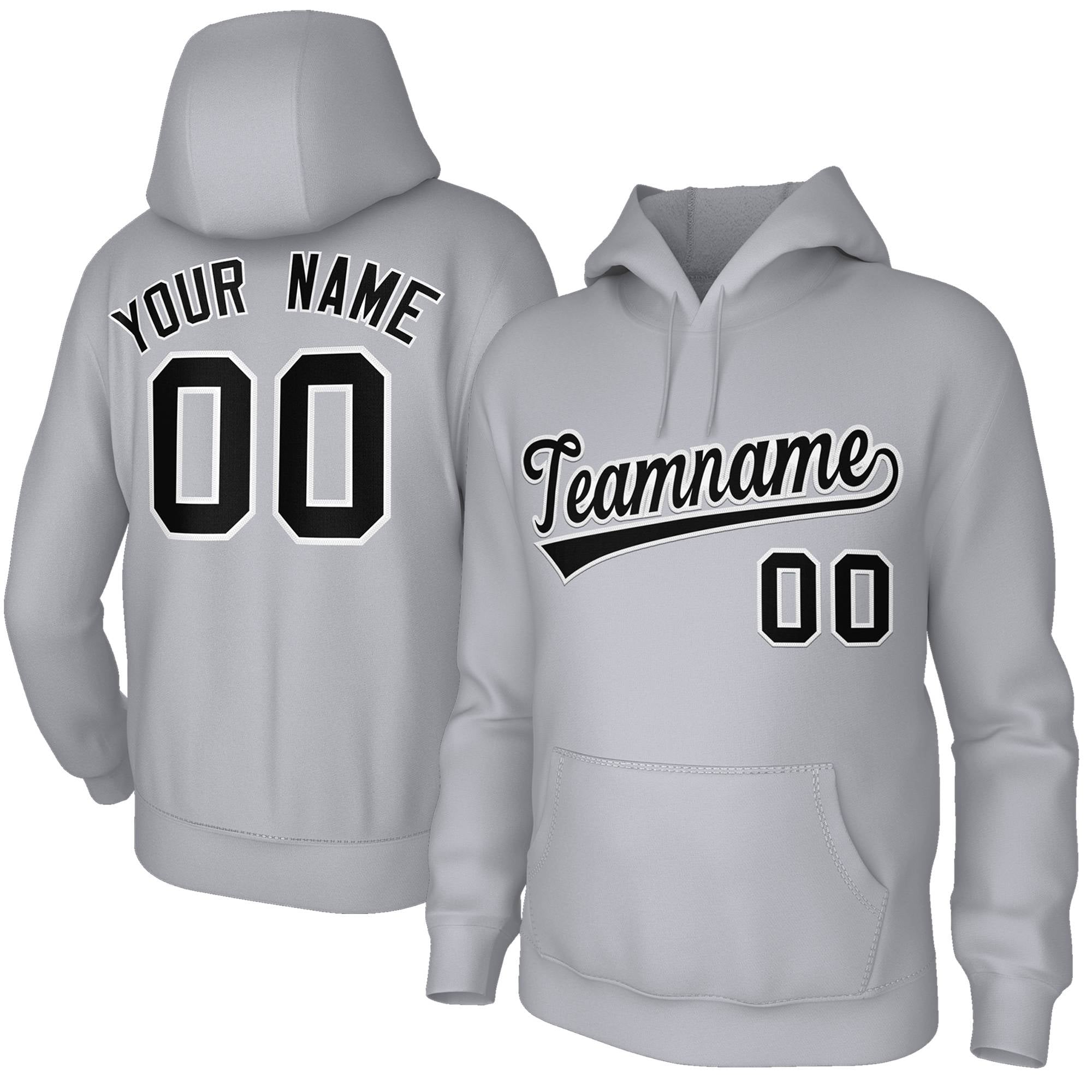 Uniforme de formation gris de jeu de sweat à capuche de style classique personnalisé pour les femmes