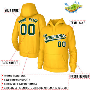 Custom Classic Style Hoodie Game Yellow Training Uniform