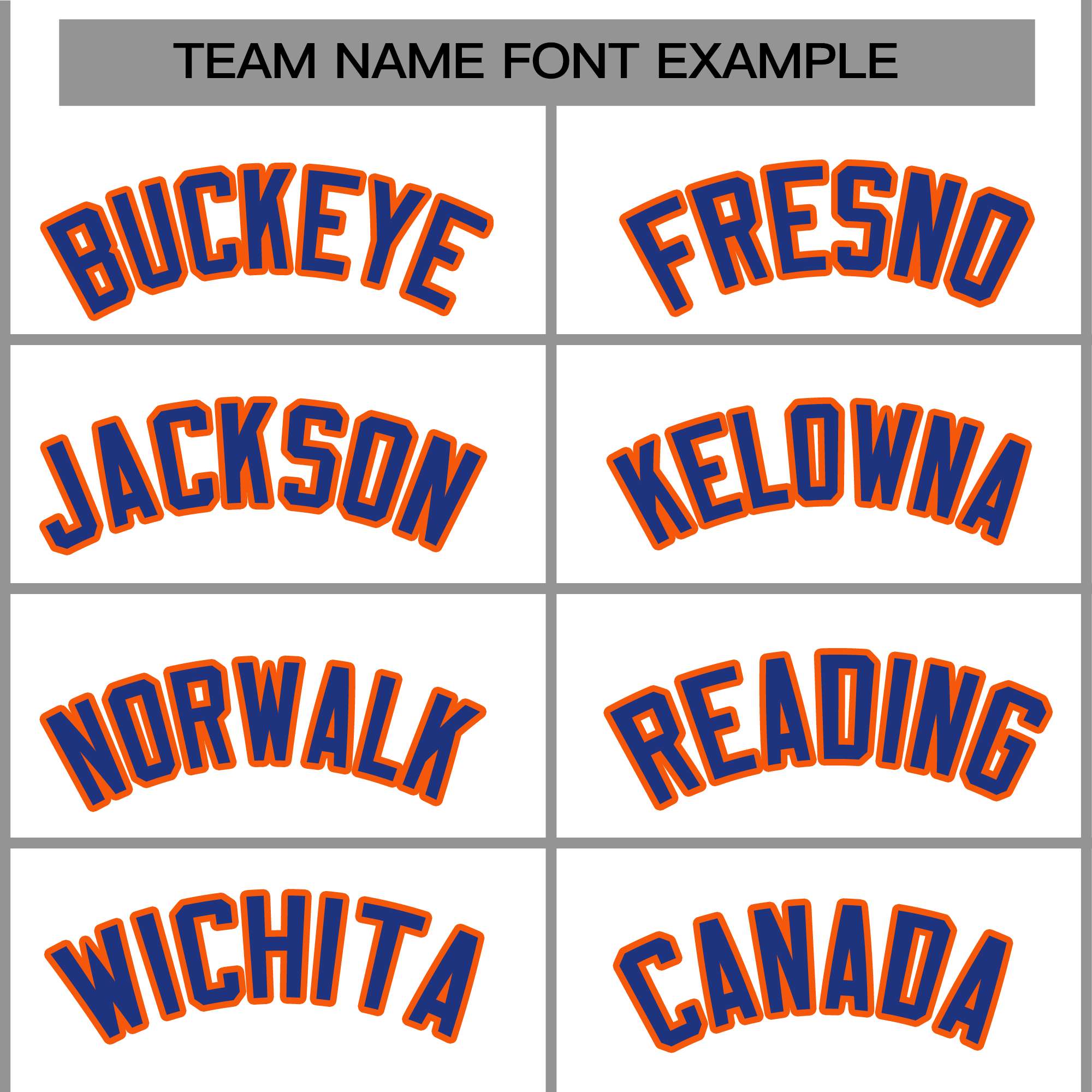 hoodies top team name font