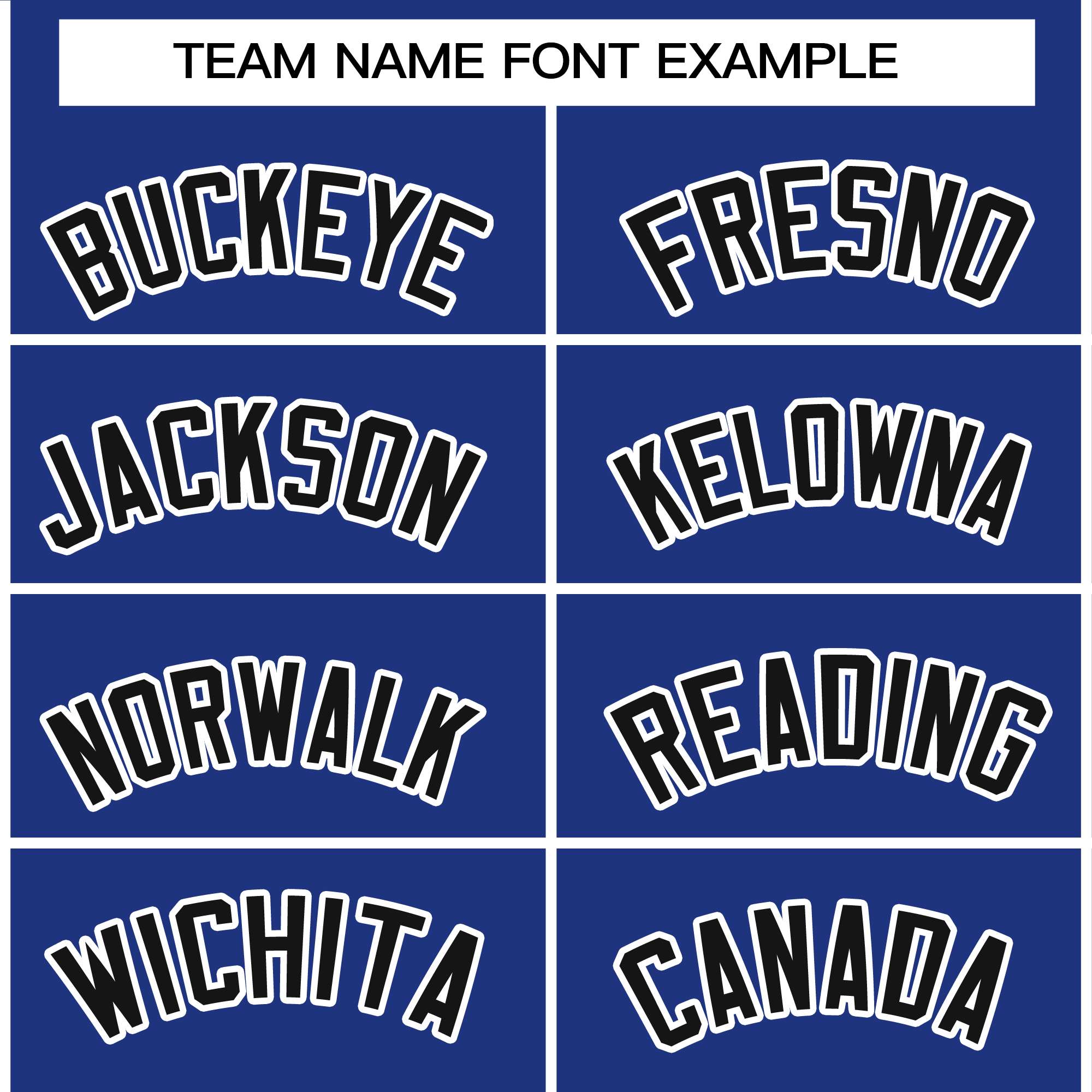 cool hoodies team name font example for men