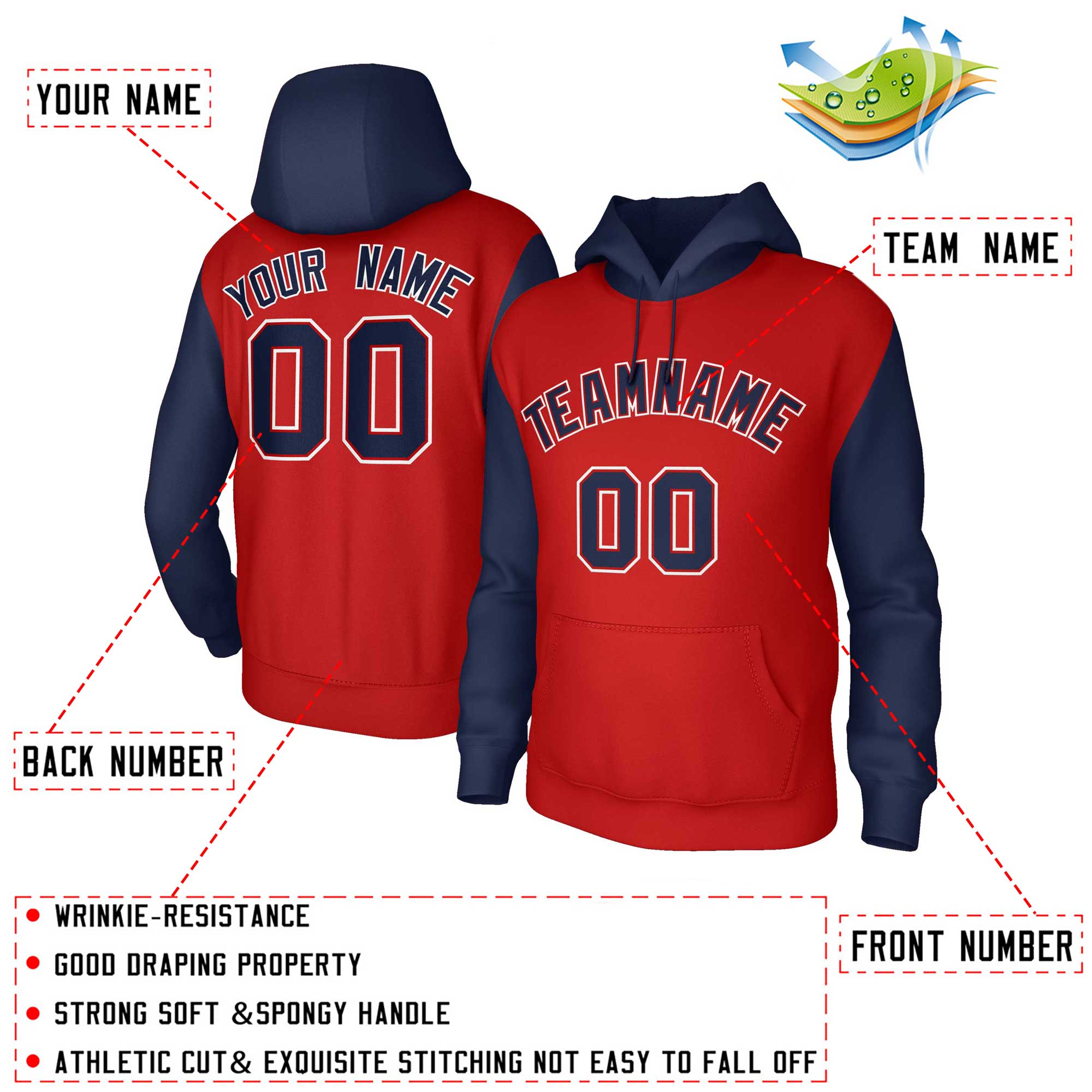 custom cheap sport hoodies for men