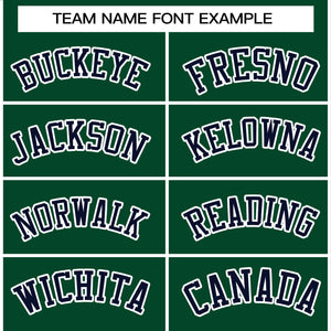 Custom Green Navy-White Raglan Sleeves Pullover Personalized Team Sweatshirt Hoodie