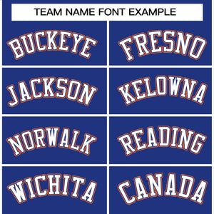 Custom Royal White-Orange Raglan Sleeves Pullover Personalized Team Sweatshirt Hoodie