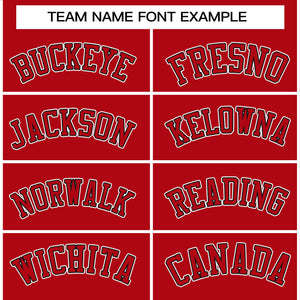 Custom Red Black-White Raglan Sleeves Pullover Personalized Team Sweatshirt Hoodie