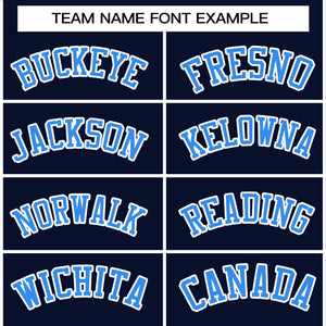 Custom Navy Light Blue-White Raglan Sleeves Pullover Personalized Team Sweatshirt Hoodie