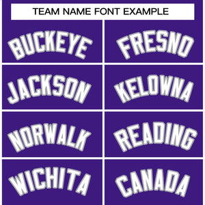 Custom Purple White-Gray Raglan Sleeves Pullover Personalized Team Sweatshirt Hoodie