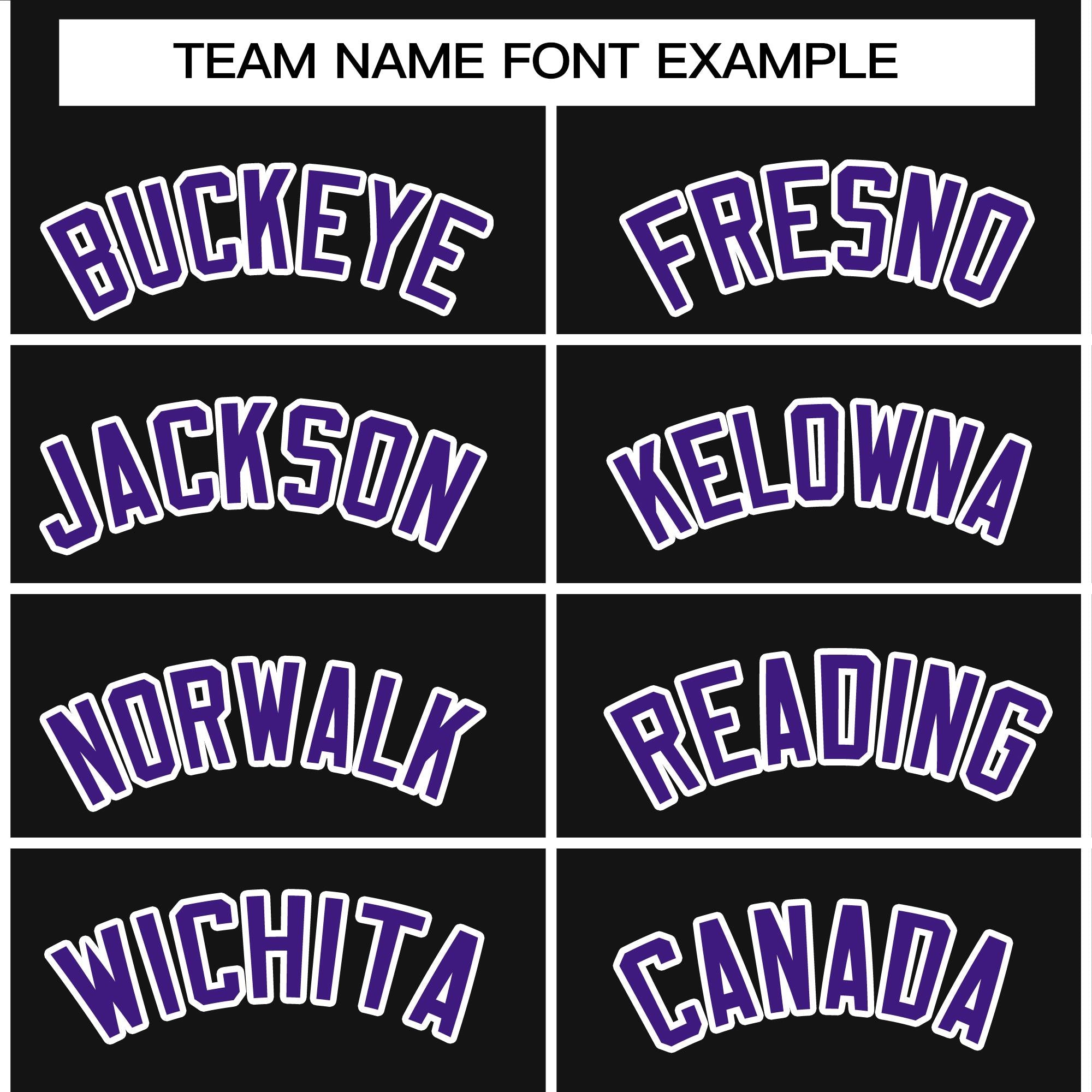 Custom Black Purple-White Raglan Sleeves Pullover Personalized Team Sweatshirt Hoodie