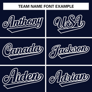 Custom Navy White-Gray Raglan Sleeves Pullover Personalized Team Sweatshirt Hoodie