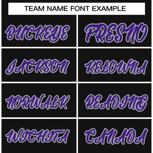 Custom Black Purple-Gray Raglan Sleeves Pullover Personalized Team Sweatshirt Hoodie