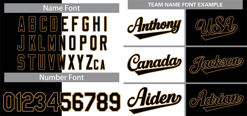 Baseball Jersey Font