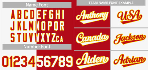 split jersey font style