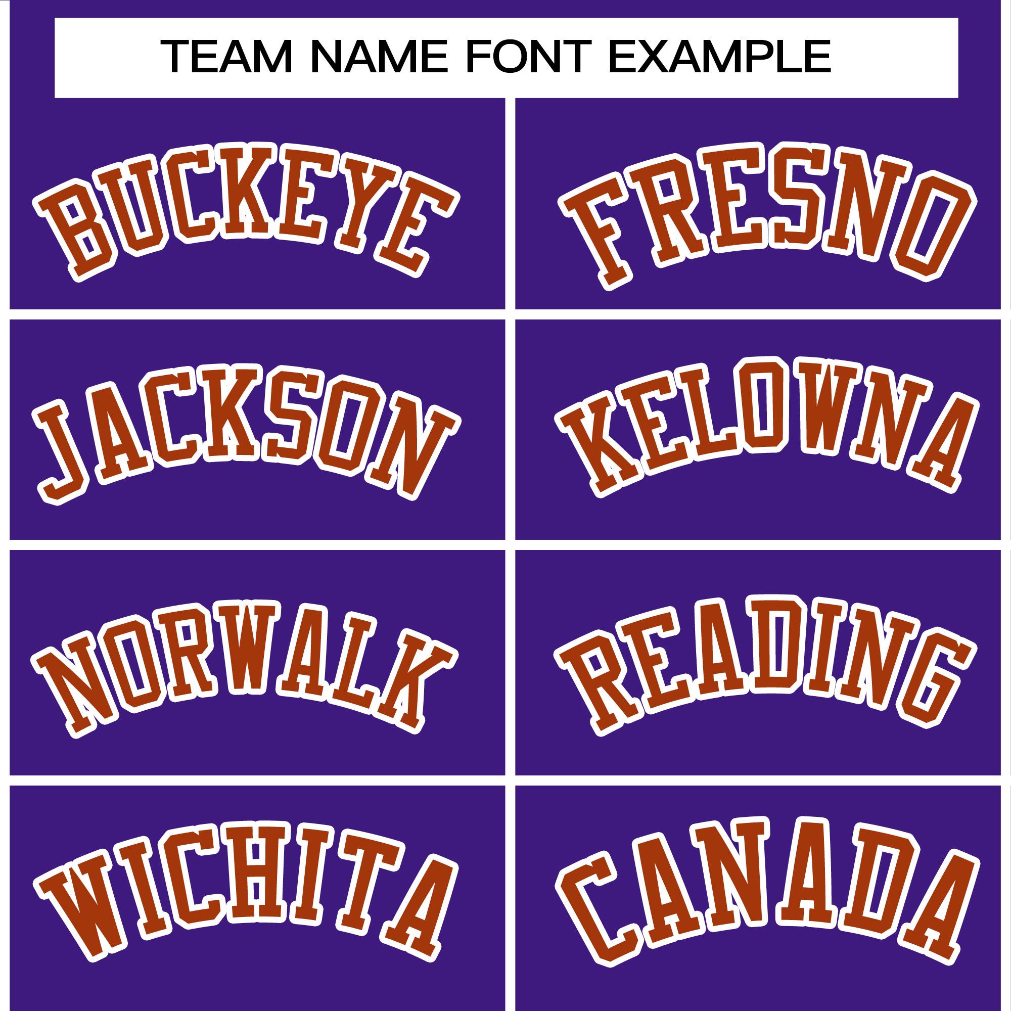 Custom Purple Texas Orange-White Raglan Sleeves Varsity Full-Snap Letterman Jacket