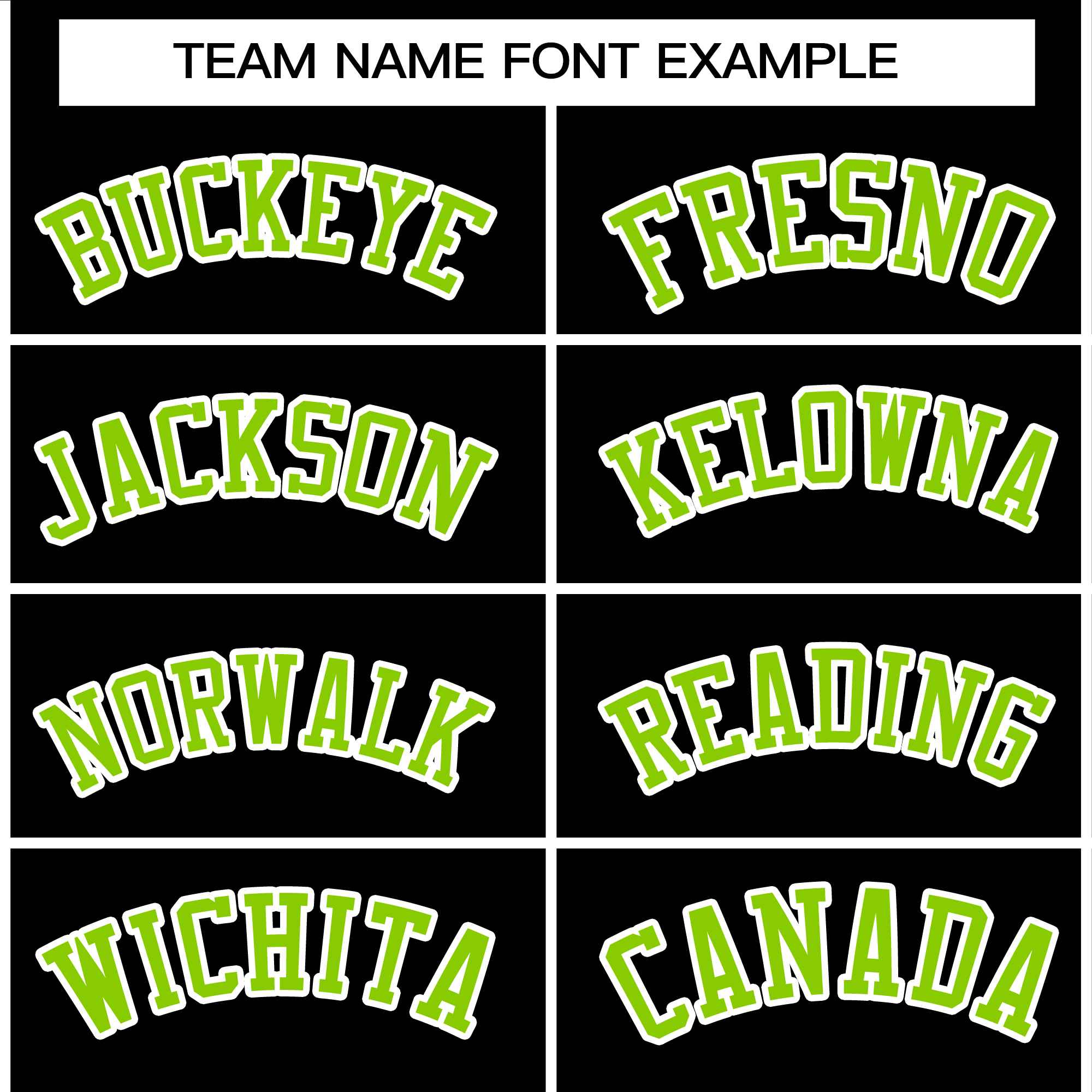 Custom Black Neon Green-White Classic Style Varsity Full-Snap Letterman Jacket