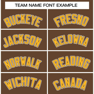 Custom Light Brown Gold-White Raglan Sleeves Varsity Full-Snap Letterman Jacket