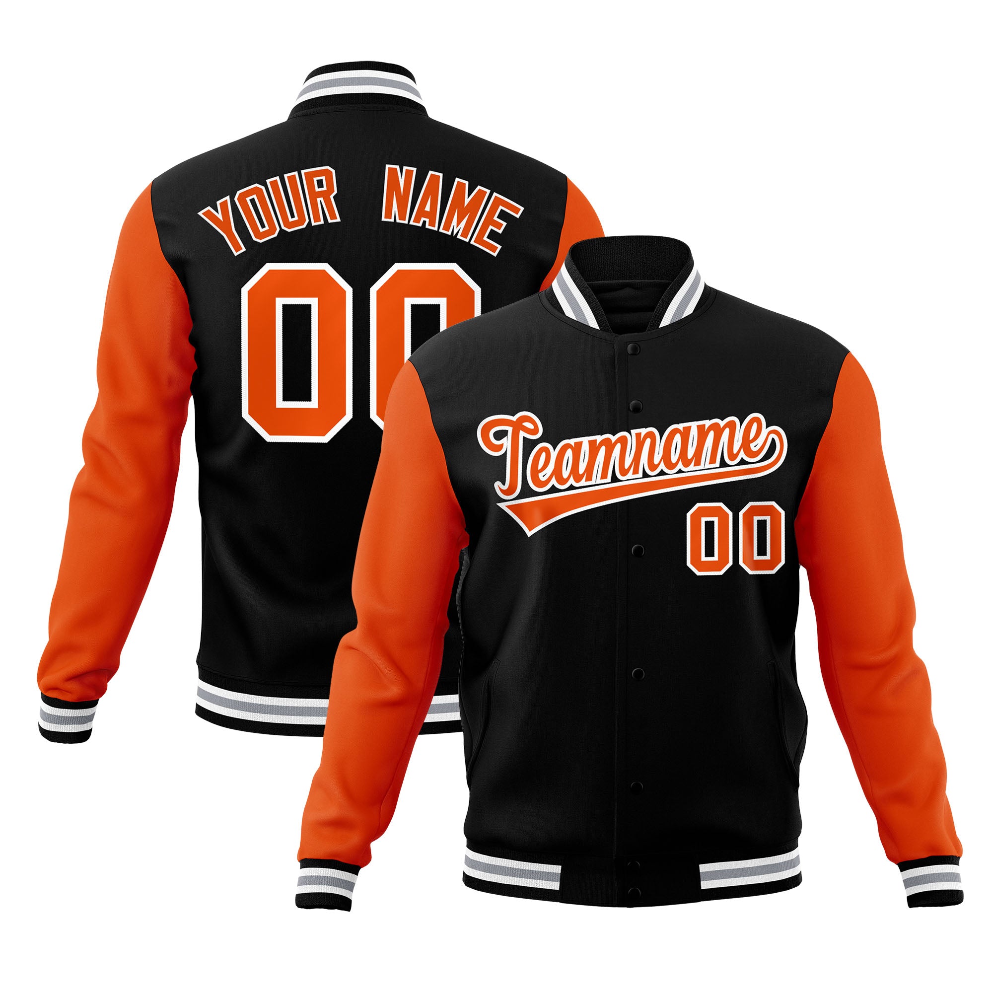 personalized varsity jackets with company logo size parameter