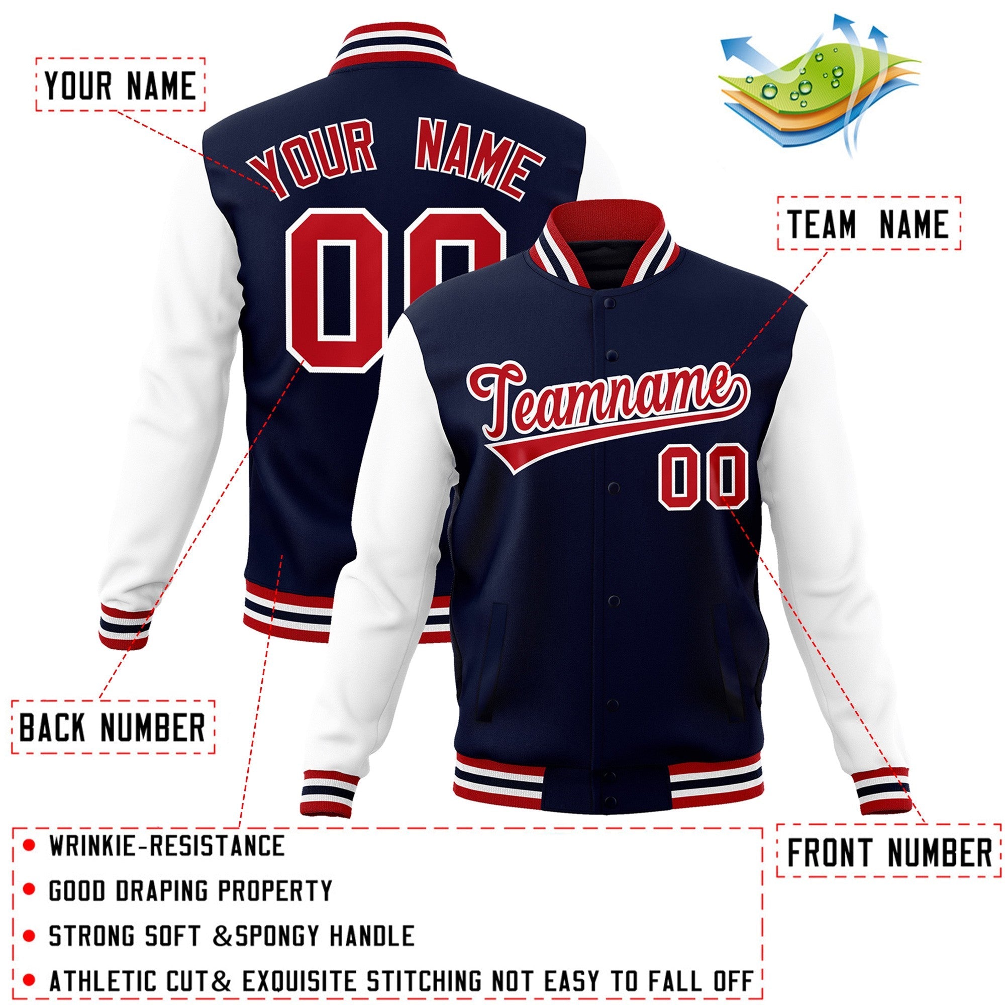 baseball player jacket